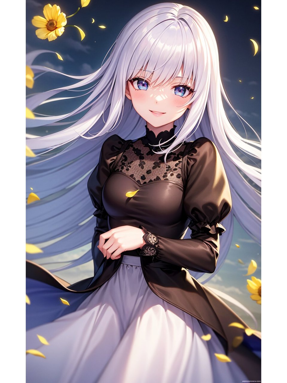 卡通|女生头像|银发系列