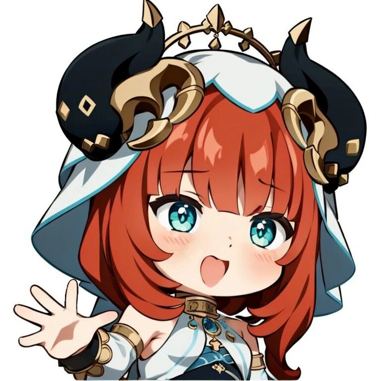 原神q版头像47:妮露