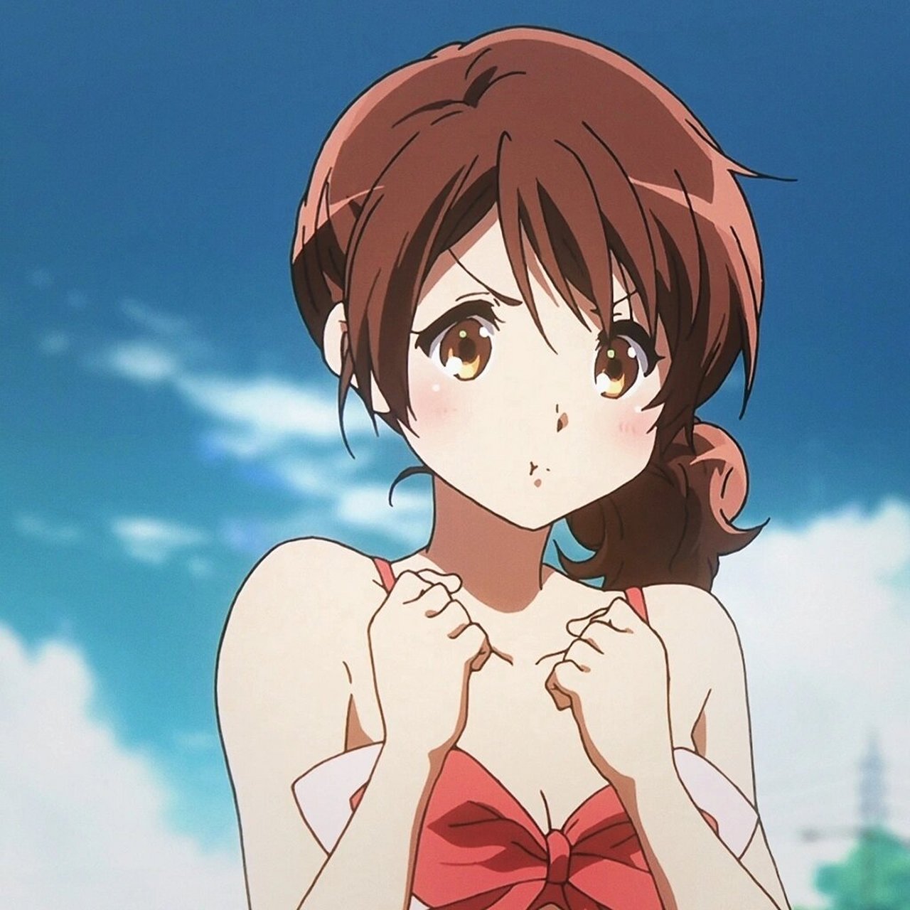 动漫头像 94夏日泳衣 90番剧: 吹响吧 上低音号