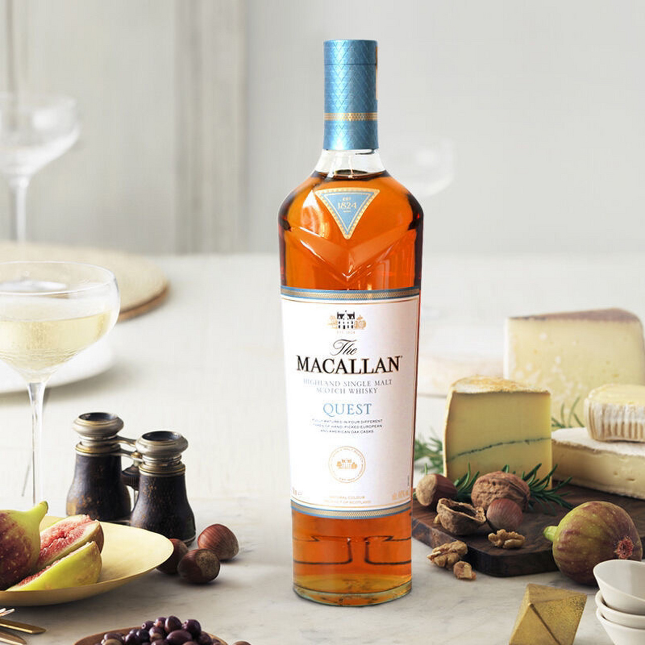 40%vol 容量:1000ml 产区:苏格兰斯佩塞(speyside) 〈麦卡伦quest蓝天