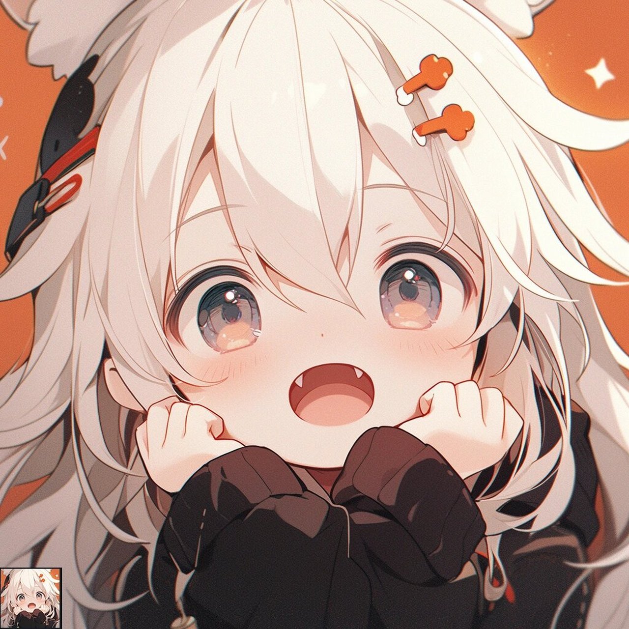 可爱加倍|激萌小女生动漫头像