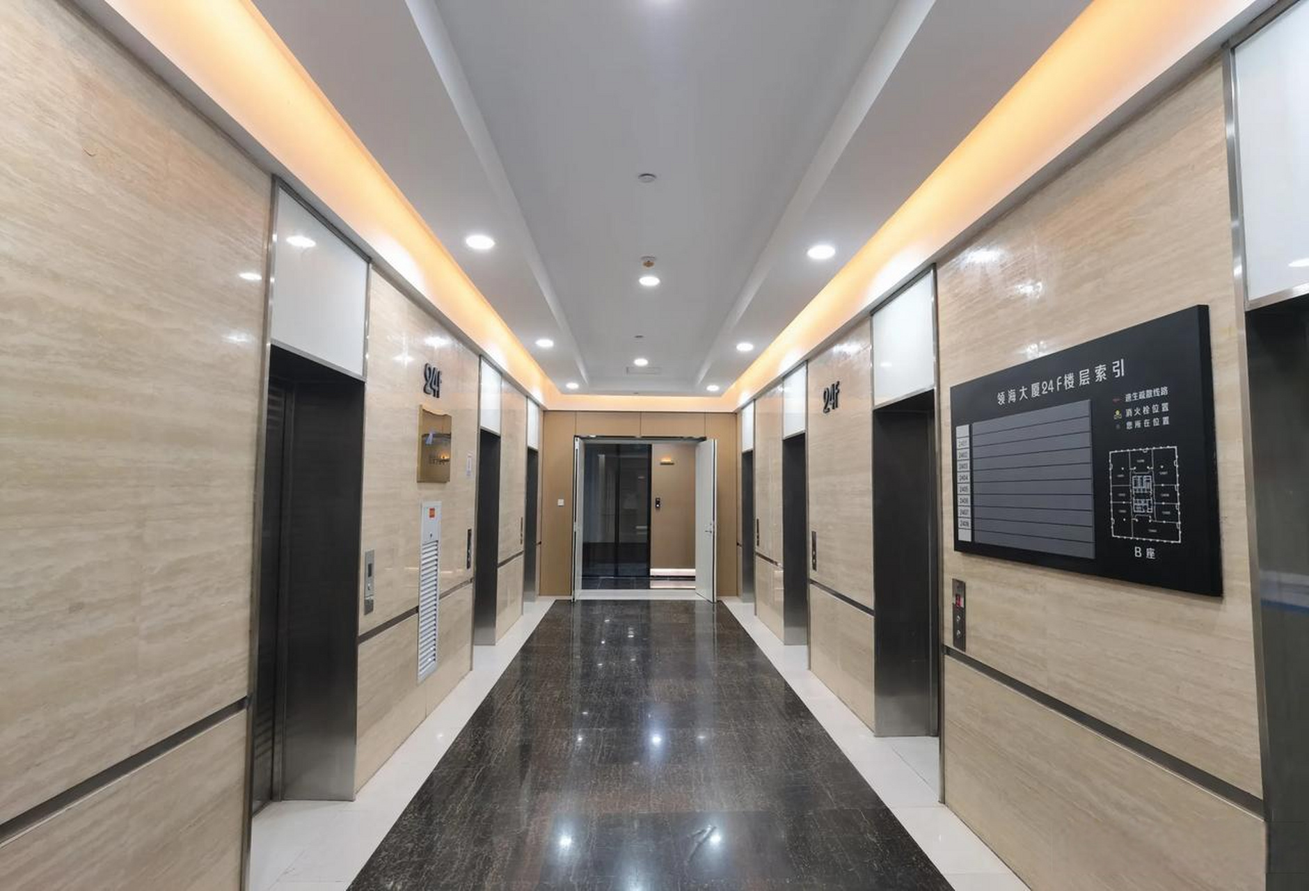 西安高新区锦业路绿地领海大厦(南方航空)全精装交付了,虽然该楼宇已