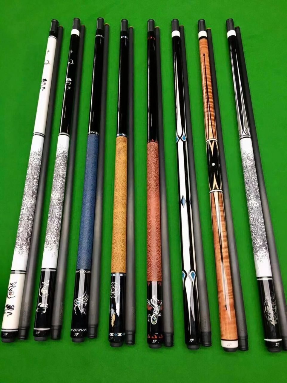 七夕礼物黑科技台球杆 jf黑科技九球杆 1680起 喜欢私聊