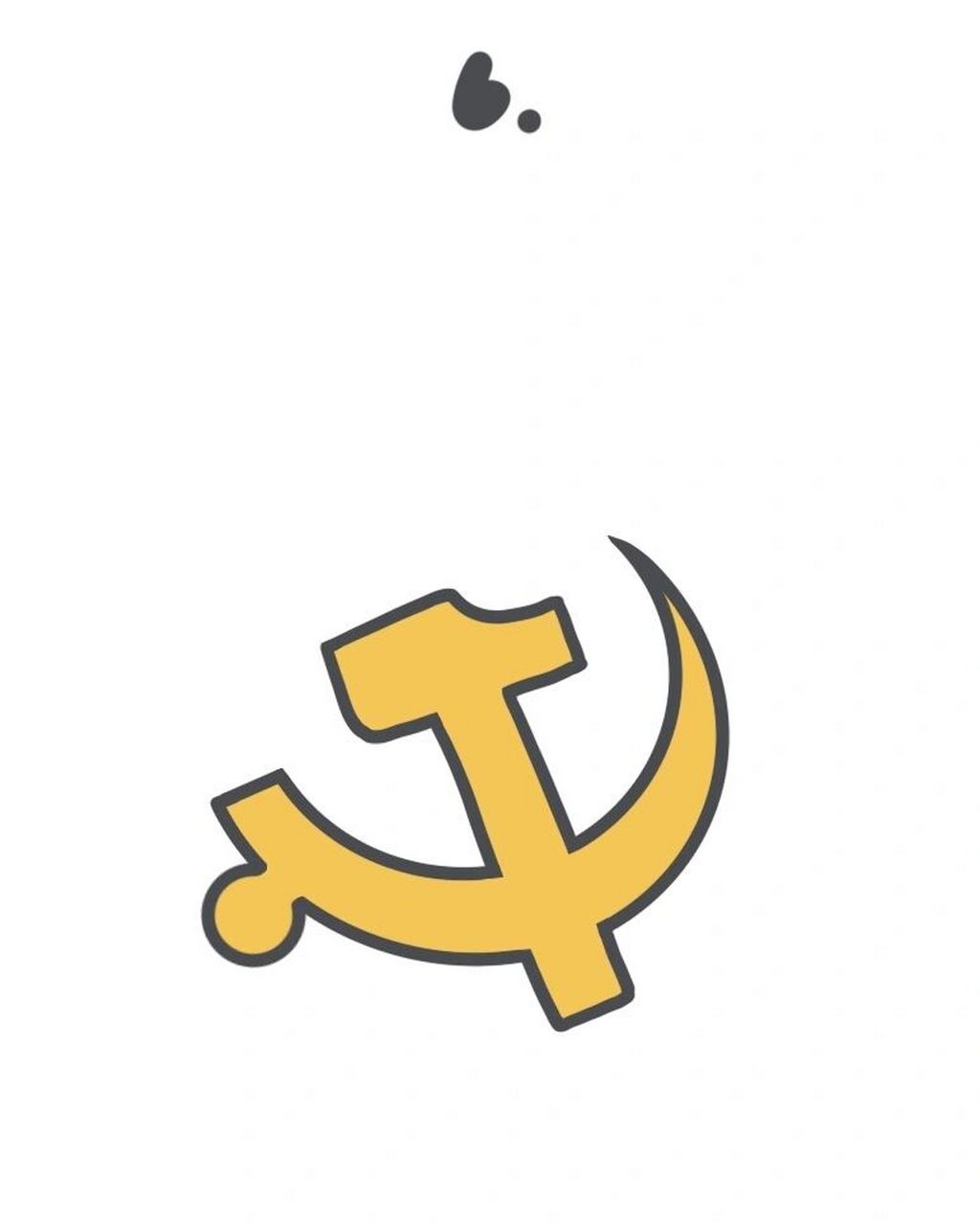 如何画党徽? 一起来画一枚党徽吧! 🌟step1