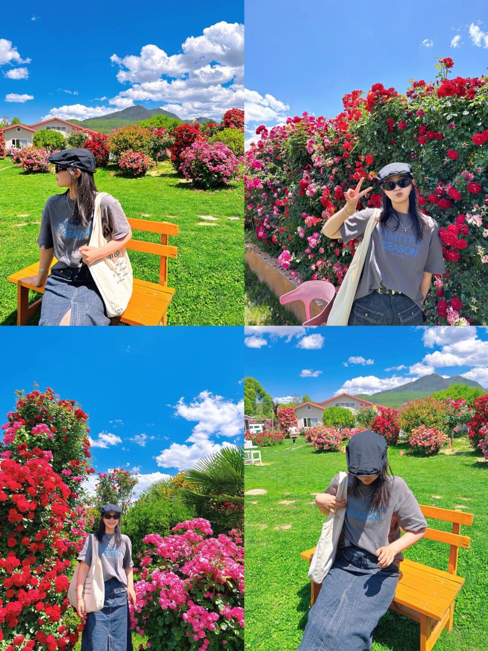 丽江旅游拍照打卡地91超美玫瑰庄园泰酷啦!   ahaaaa! 是我汤圆啦!