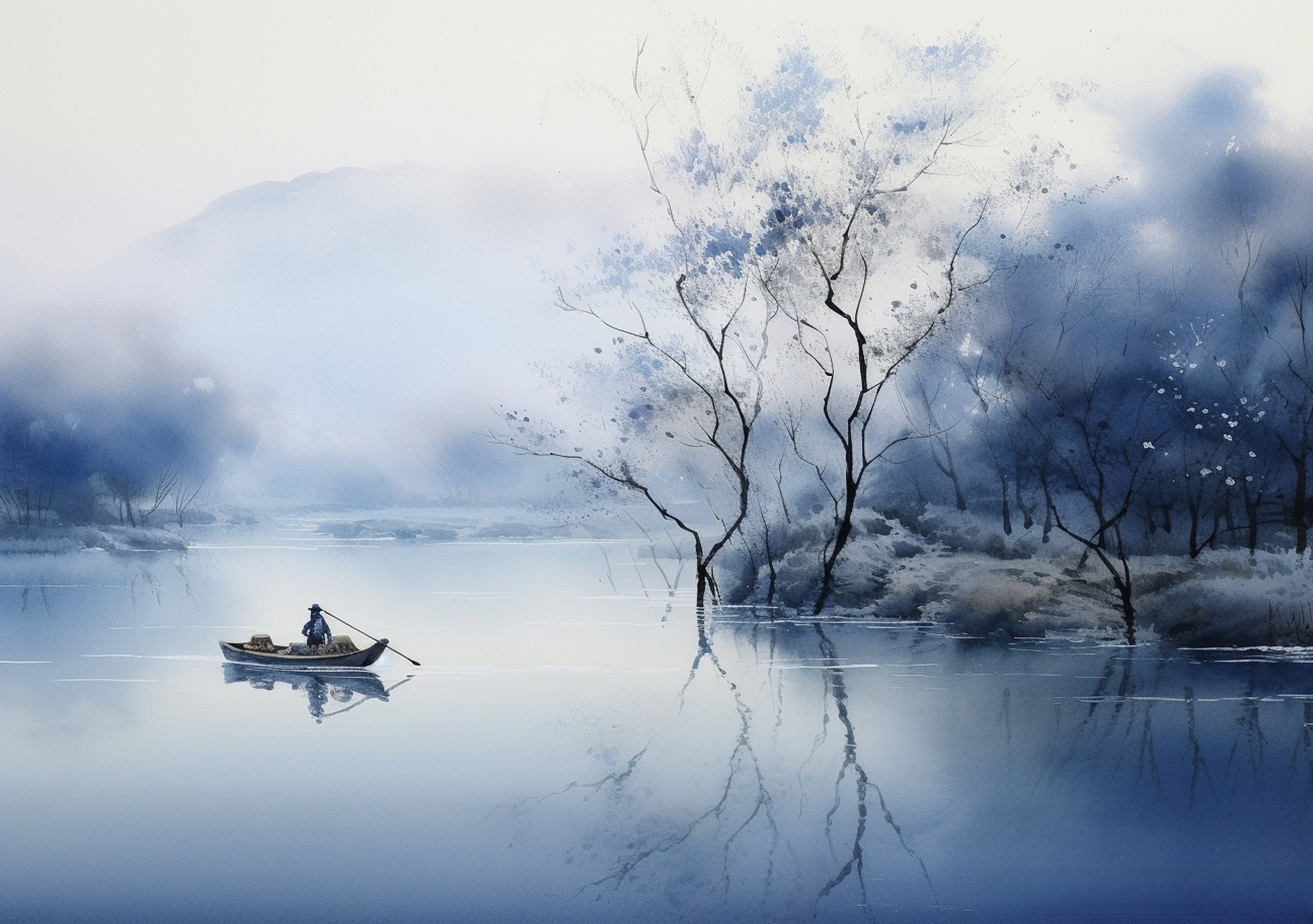 古风超话《青舟·一墨》诗疯超话                              山