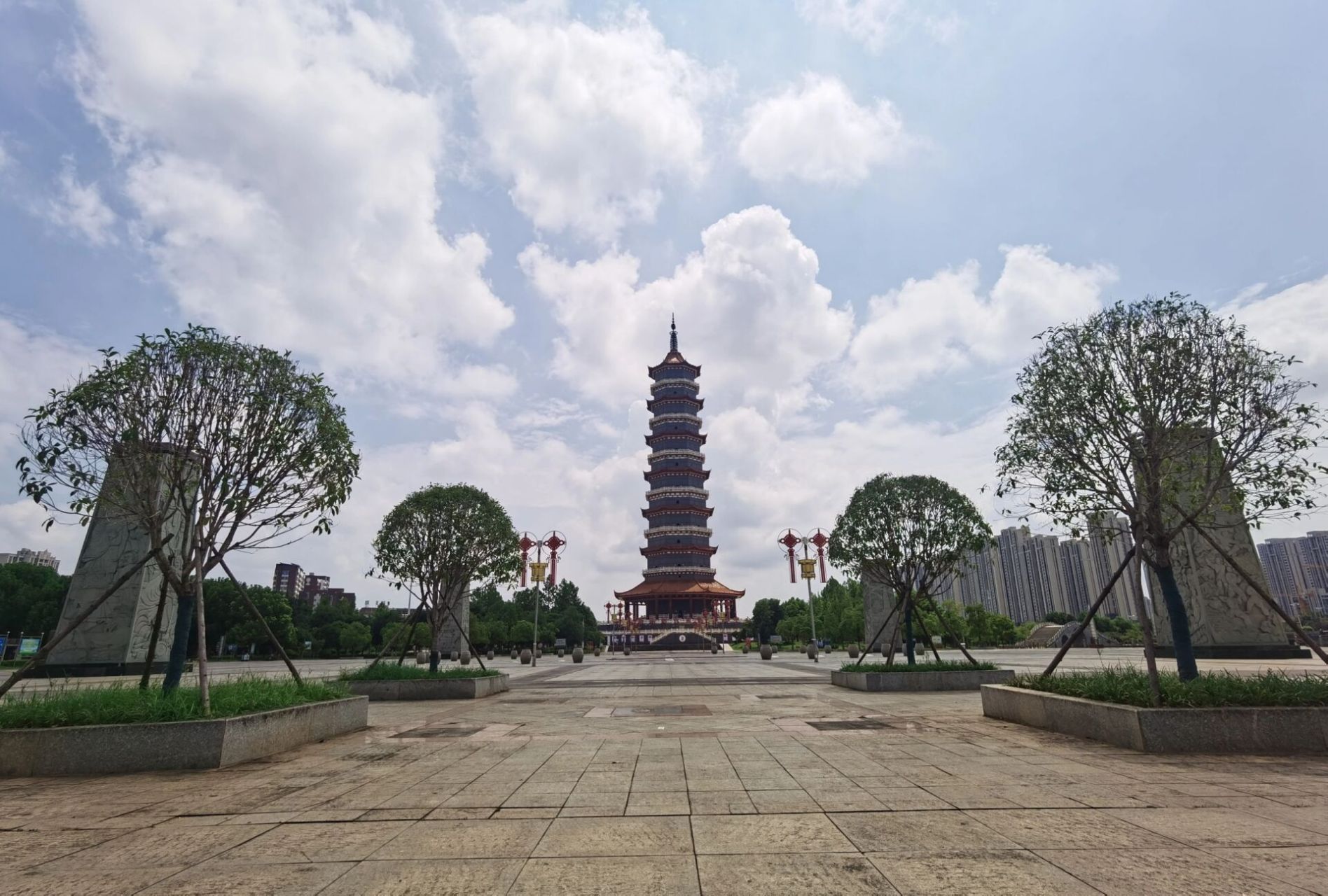 丰城-丰水湖(和合塔) 看状元楼,爬十三层塔,赏天下第一剑!哈哈哈