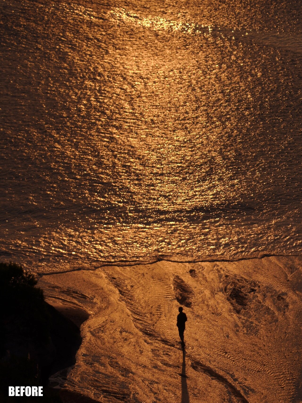 手机调色|醒图篇30/31 落日橘黄色调 这是醒图调色教程的第30篇.