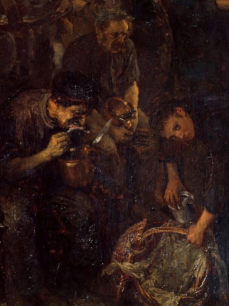 96门采尔《轧铁工厂》 .