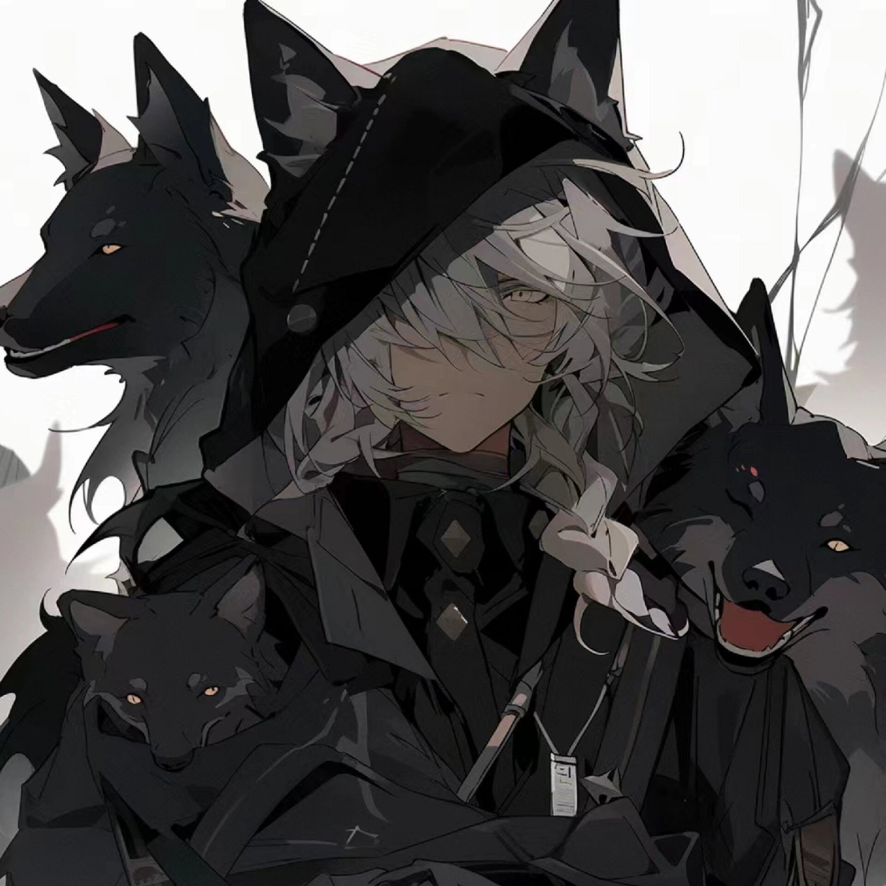 这次发的是关于狼的头像#优质头像# #动漫男头# #男生头像# #优质头像