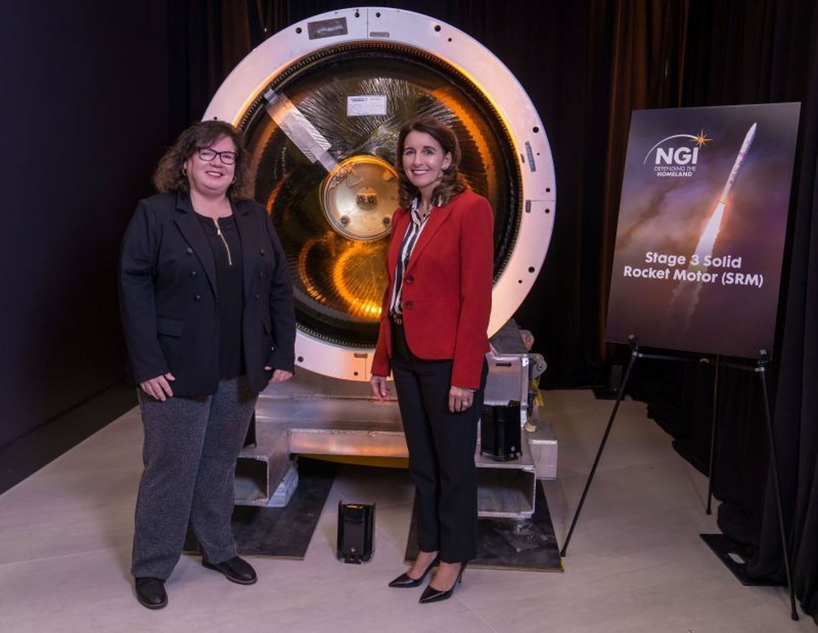 诺斯罗普·格鲁曼公司"下一代拦截弹"(ngi)的第三级固体火箭发动机