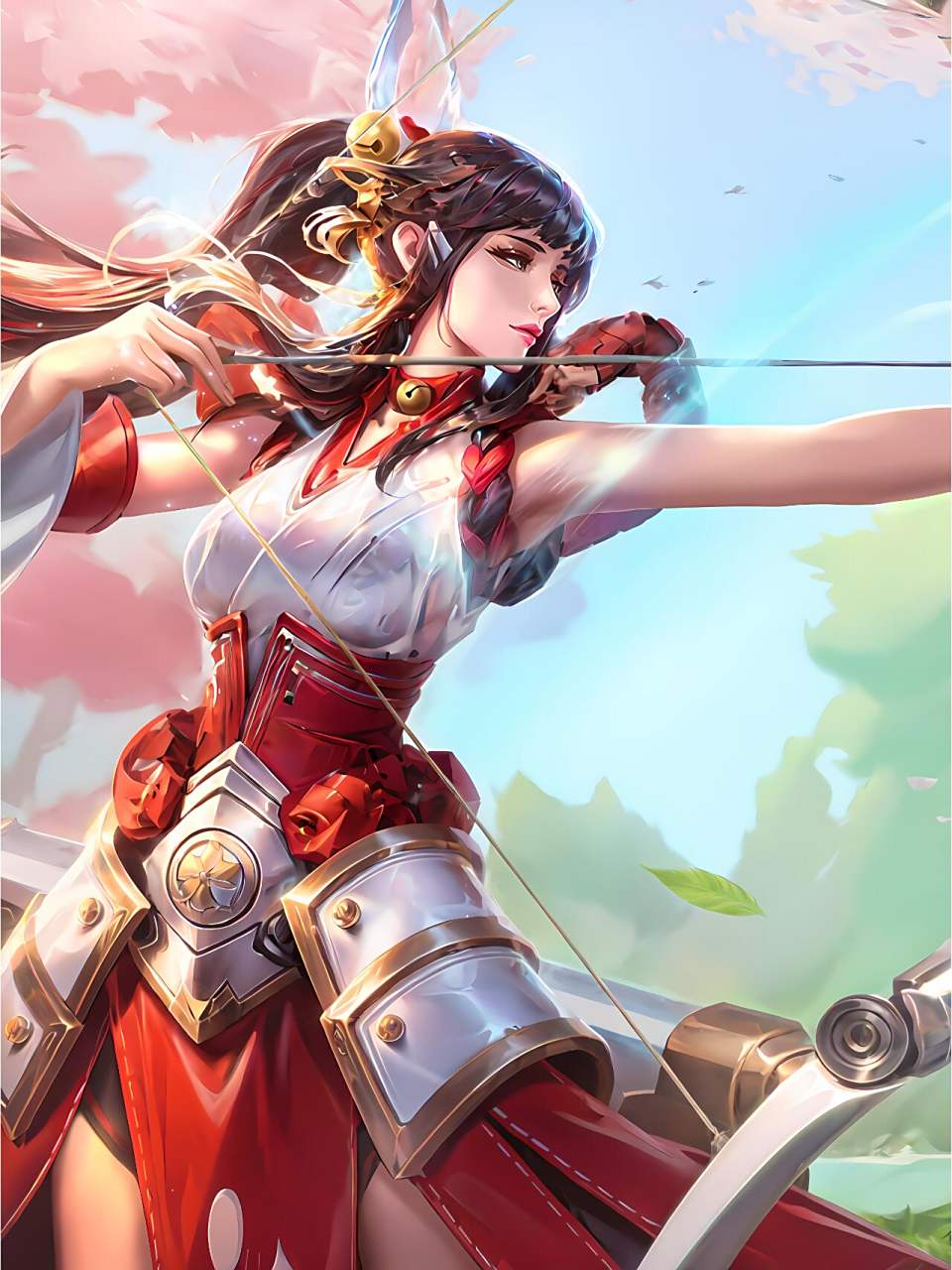 王者荣耀  花见巫女·伽罗