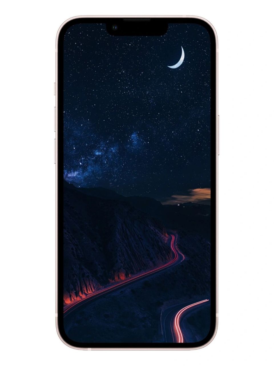 iphone息屏壁纸_星星伴月 星空系列壁纸持续更新中 创作不易,感谢支持