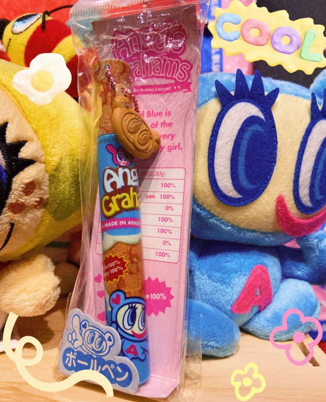 angelblue|稀有的饼干笔94 蹲了很久很久了终于收到 和包装纸卡一起