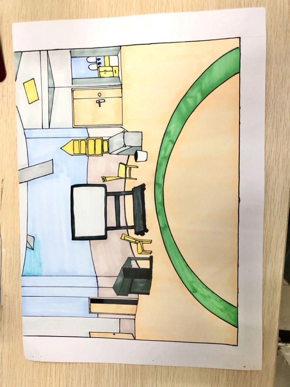 幼儿园班级设计图绘画图片