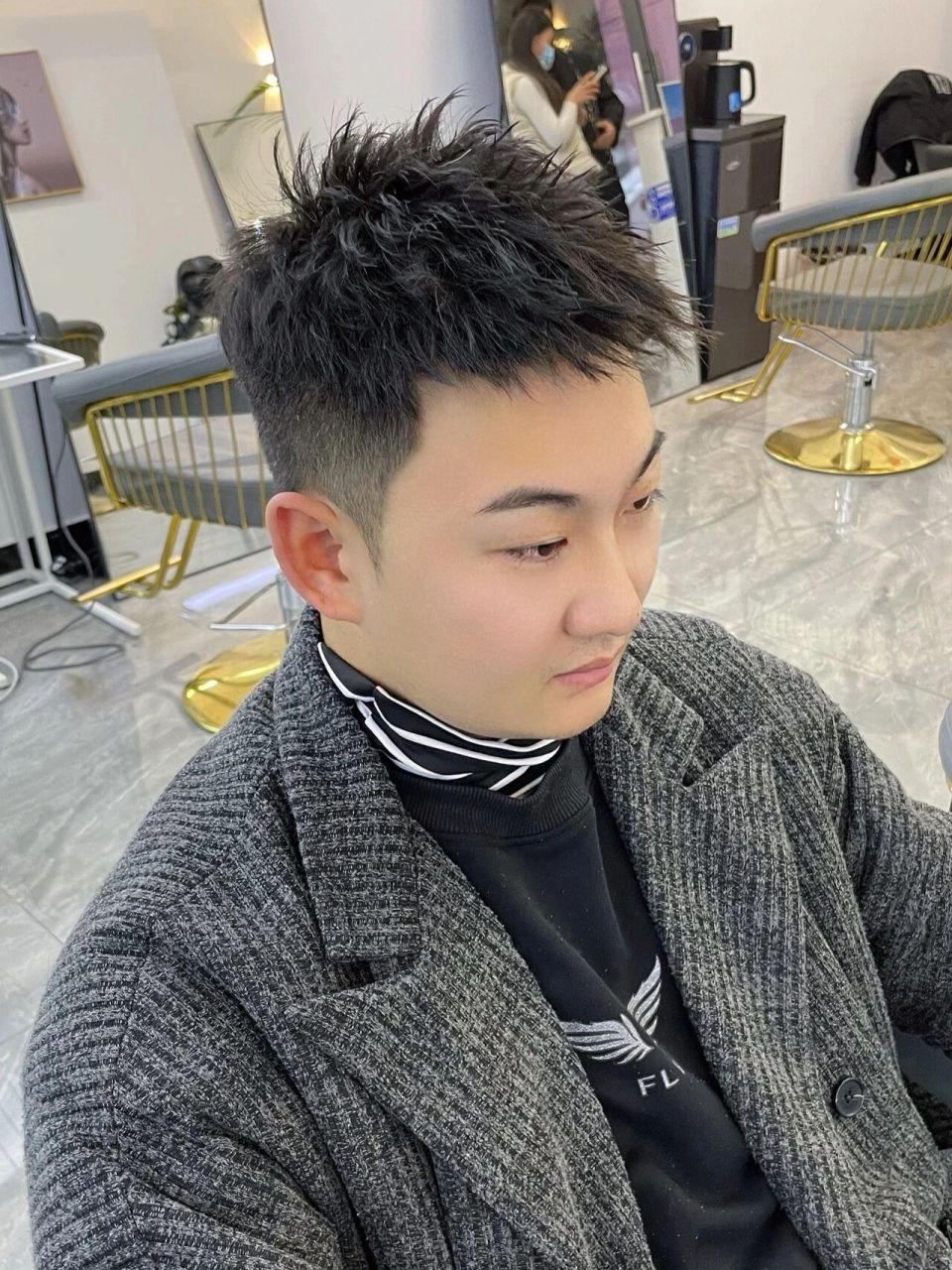 适合微胖的男士发型 偏胖发型怎么选,显脸小的发型修饰脸型的发型