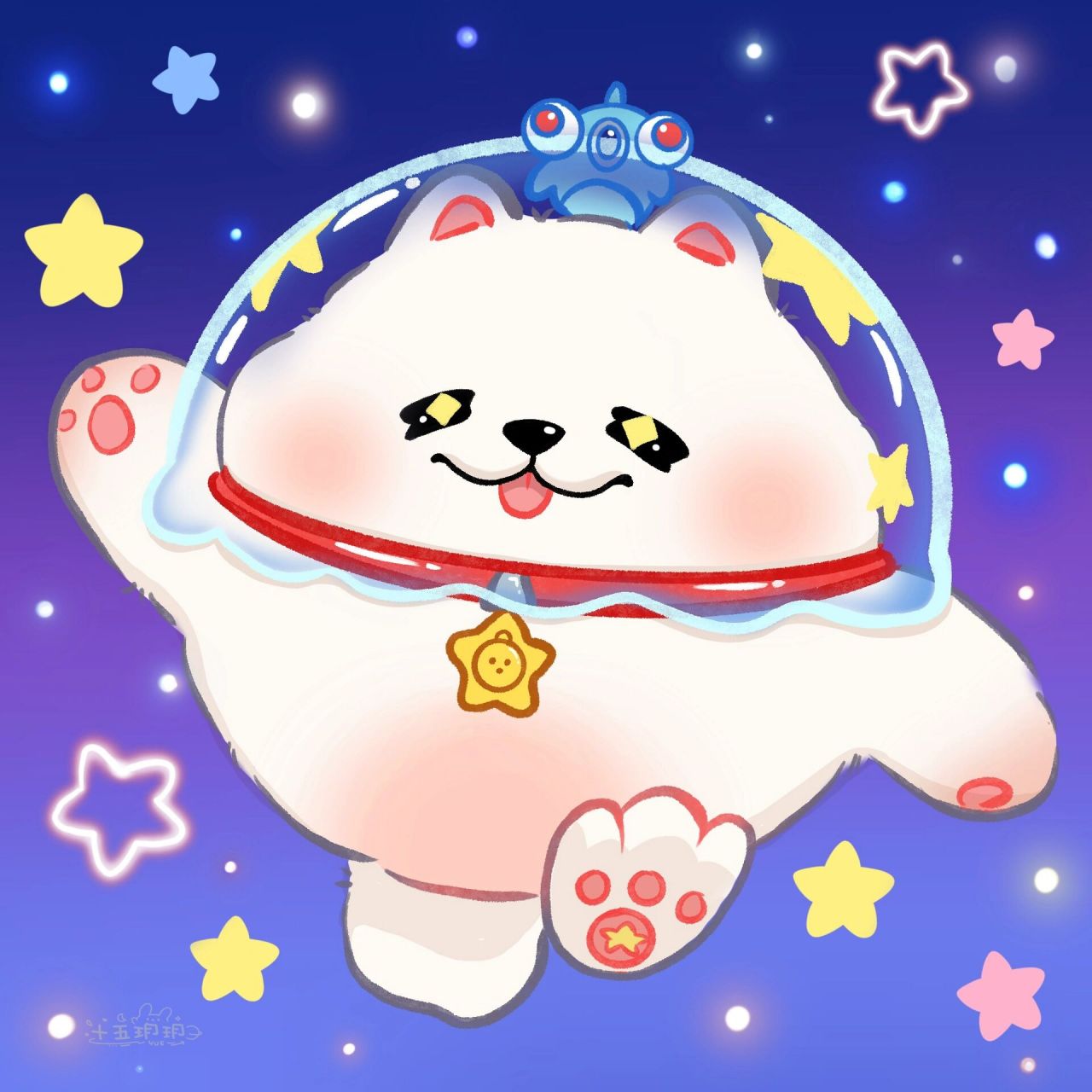 蛋仔派对～莱卡 —我是第一只飞向太空的狗狗!