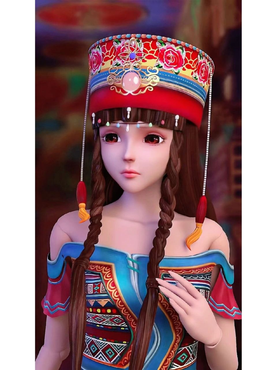 叶罗丽: 黑香菱美图