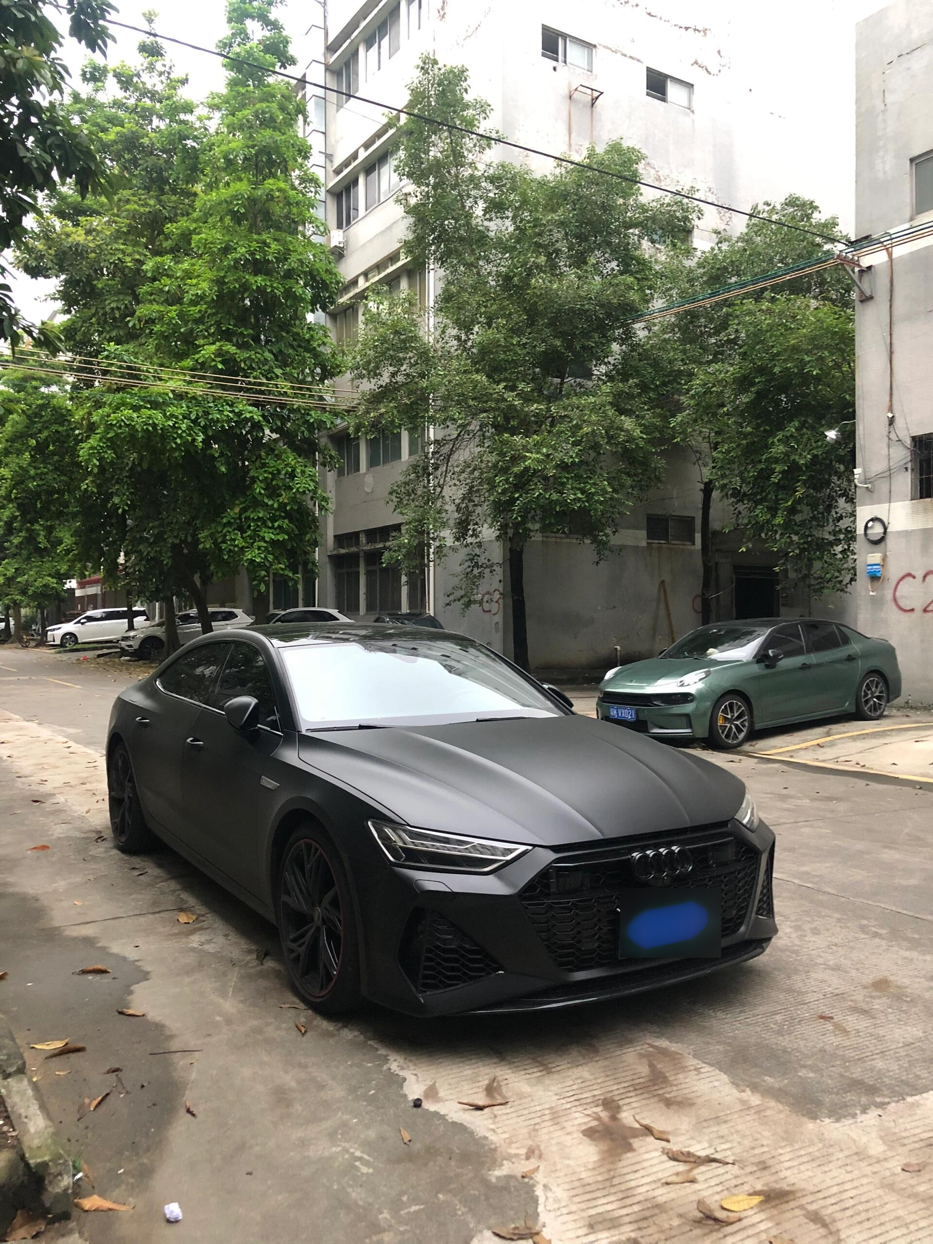 a7黑武士蛮帅的奥迪黑武士 奥迪改装风采,包括a7和rs7