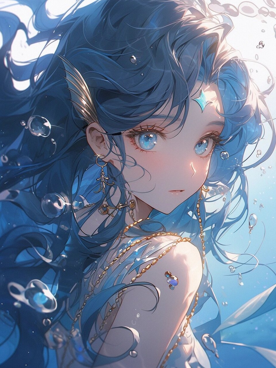 98动漫女头|人鱼公主 海之精灵 0469♀15"灿烂盛大的人鱼传说