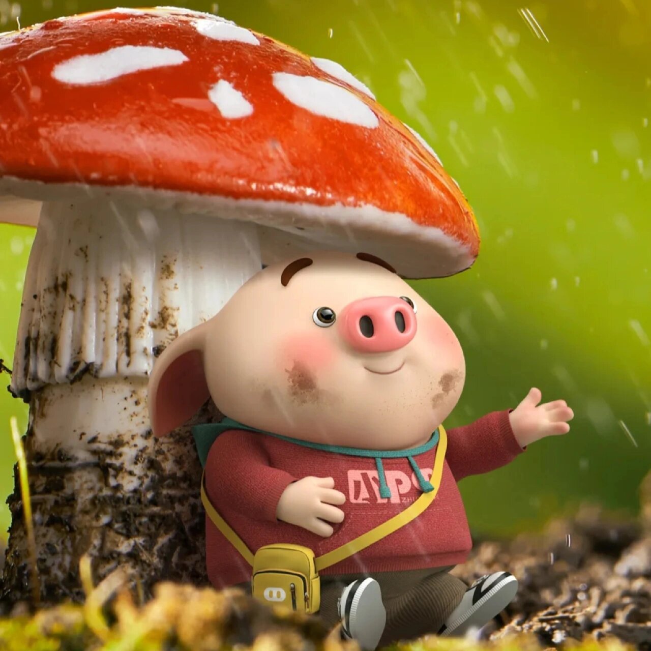 猪小屁头像壁纸夏天集 小屁也要过夏天了 快快收藏起来