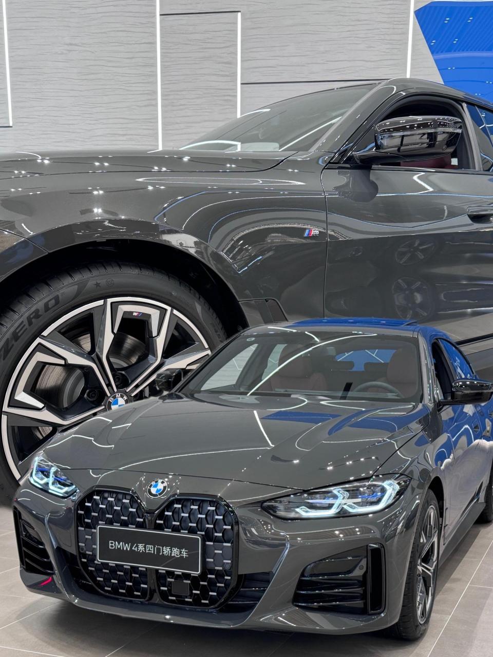 430四门轿跑,碧玺灰现车,价格史无前例.