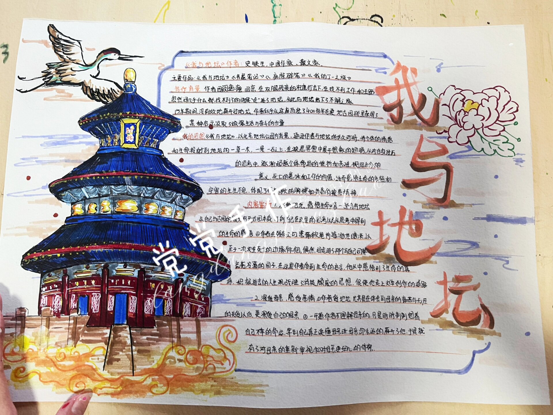 代画!极速版我与地坛