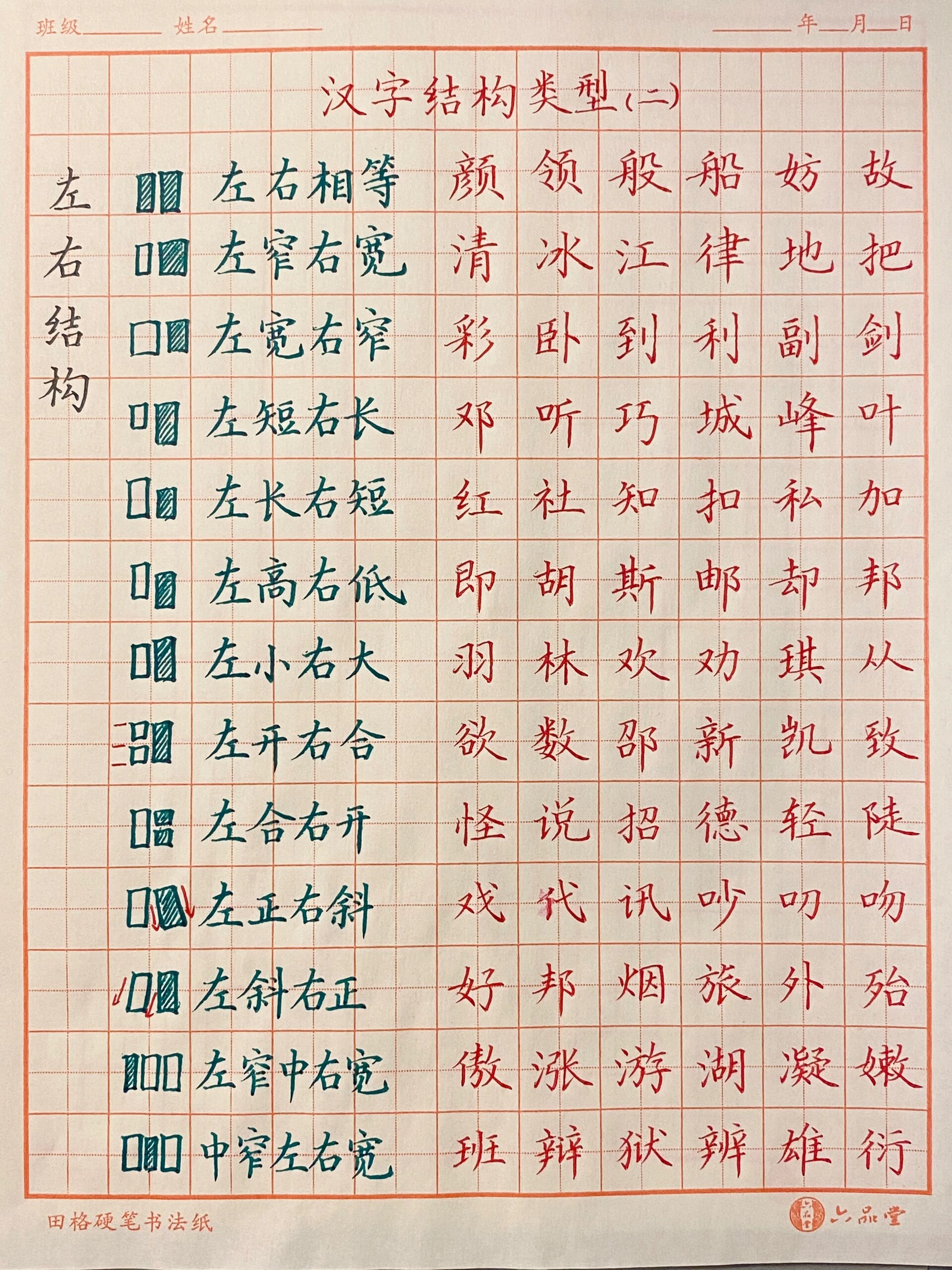 汉字有哪些结构图片