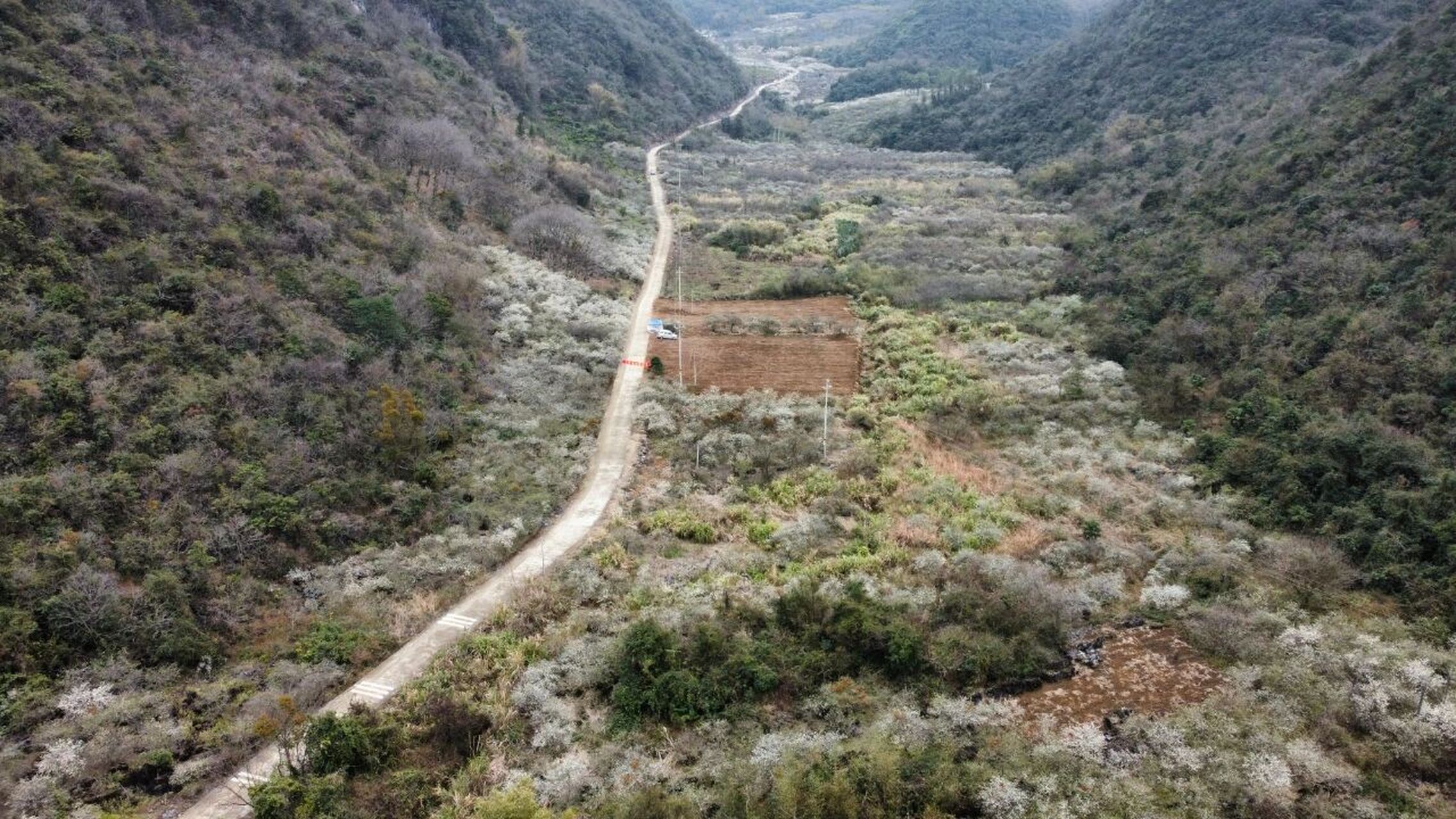 阳山水浪花谷图片