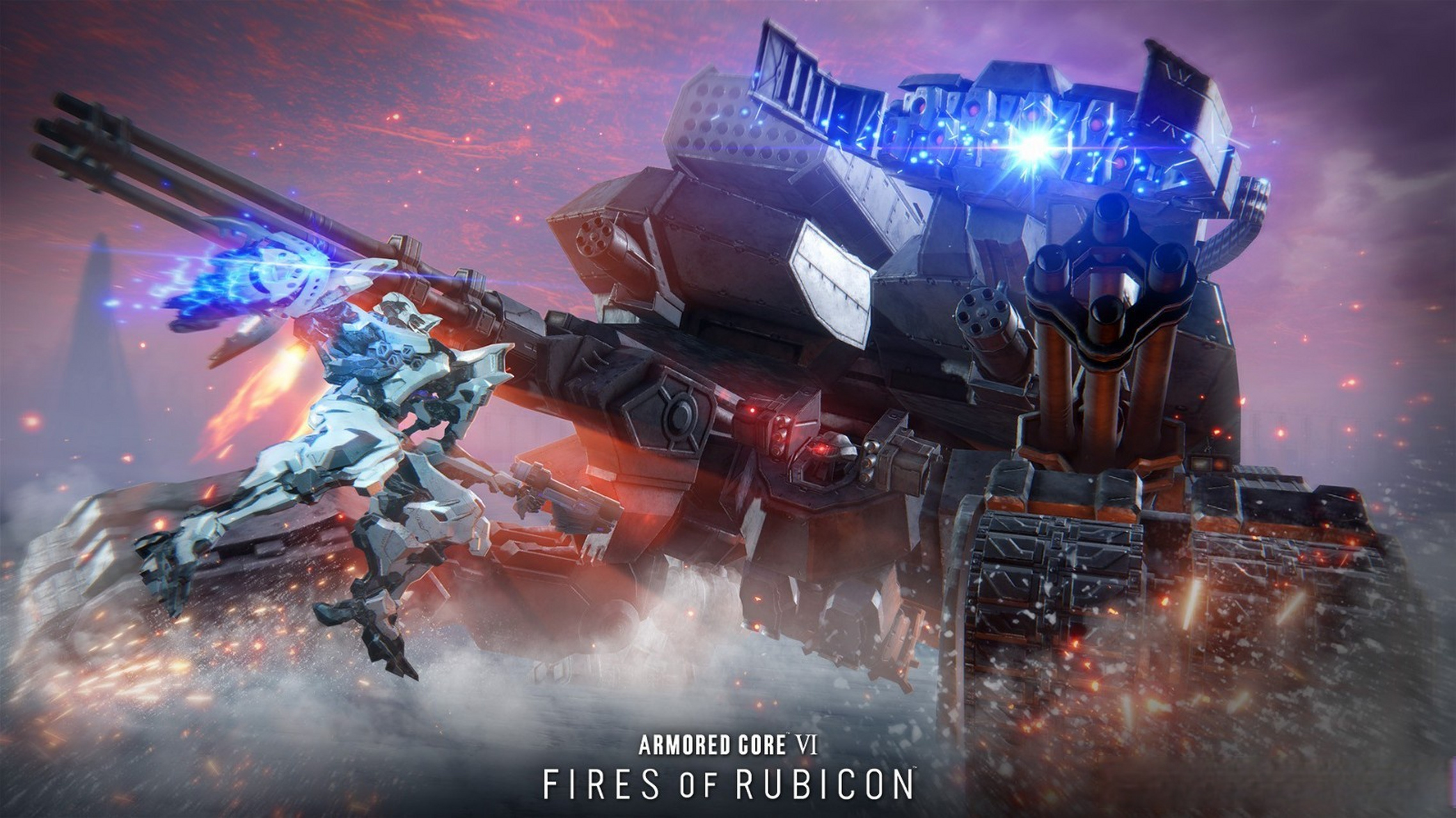 近日#装甲核心6# 官方在推特上分享了游戏新图,并配文:"抓住转瞬即逝