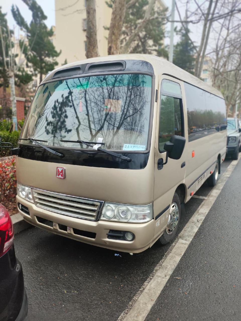 14年3月19座江铃考斯特,非营运,中型,原版原漆,五十铃493电喷国四.