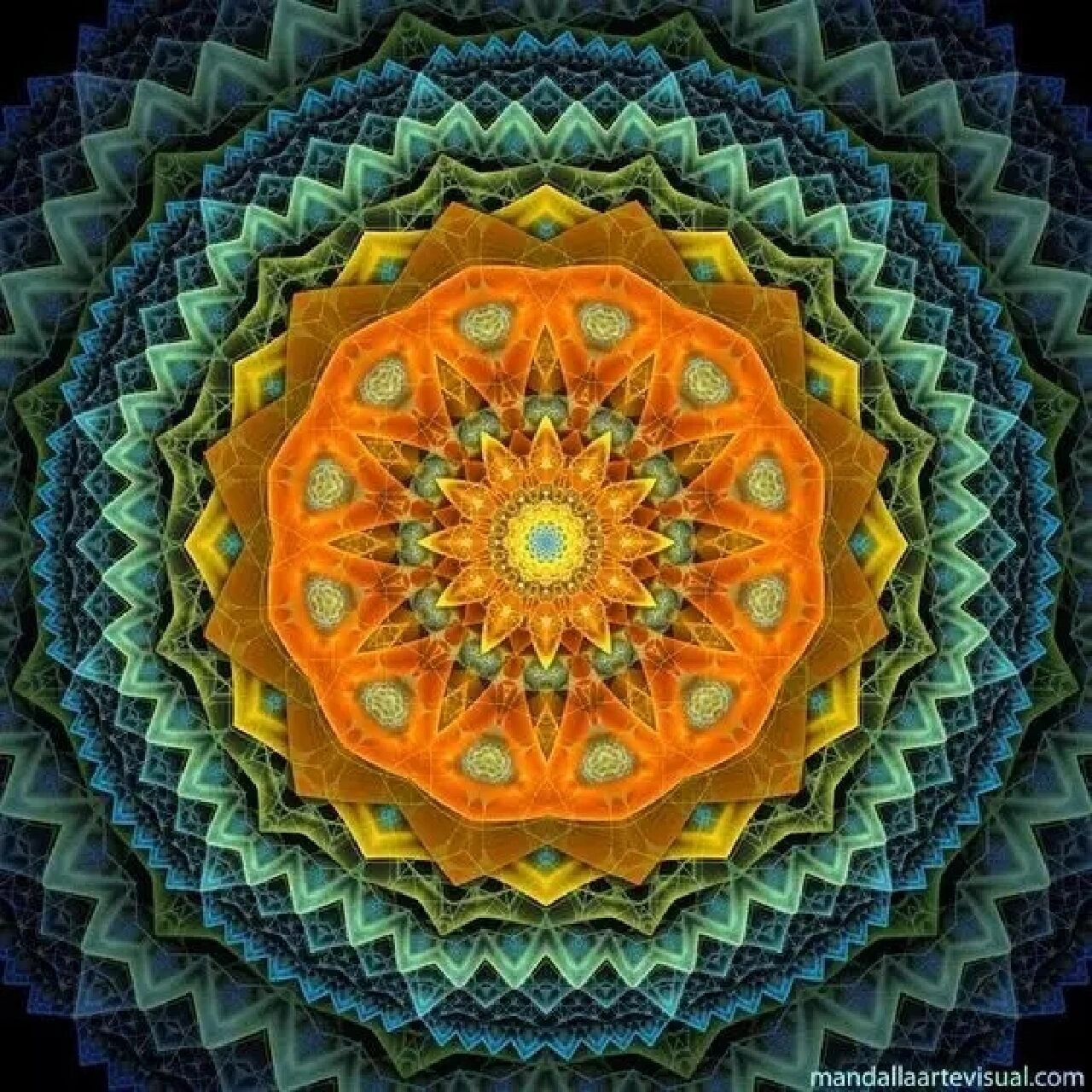 36张曼陀罗能量图,具足圆满无缺的神秘力 曼 陀 罗 为藏传佛教术语,即