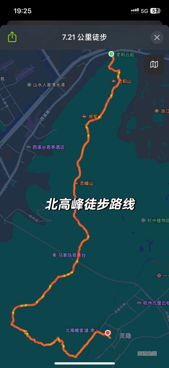 老山界爬山路线图图片