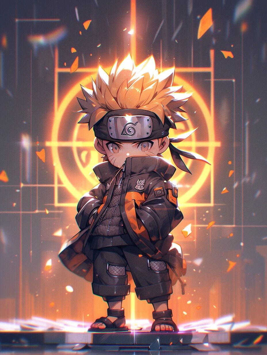 火影忍者| 鸣人03q版壁纸