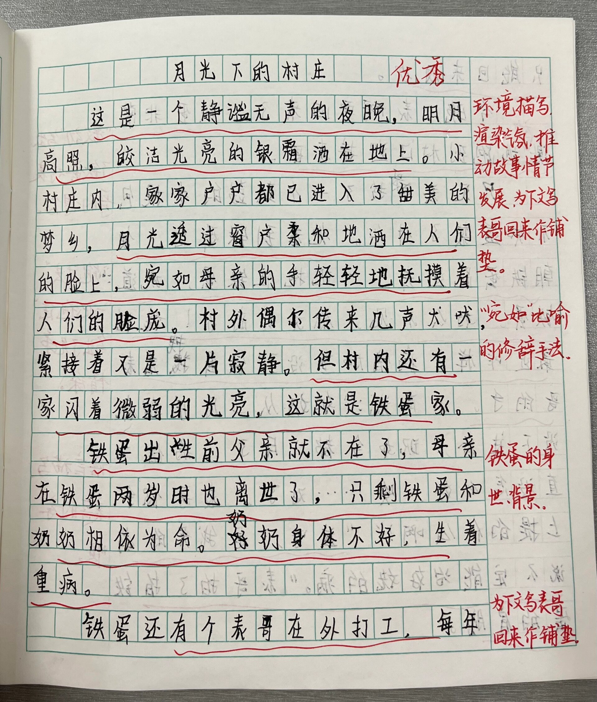 笔尖流出的故事300字图片