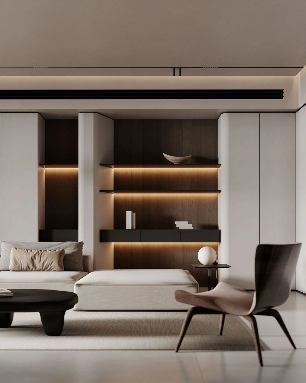 精选丨8种客厅沙发背景墙定制柜  ﹣ ge-yu wood 『予』诚有『格』