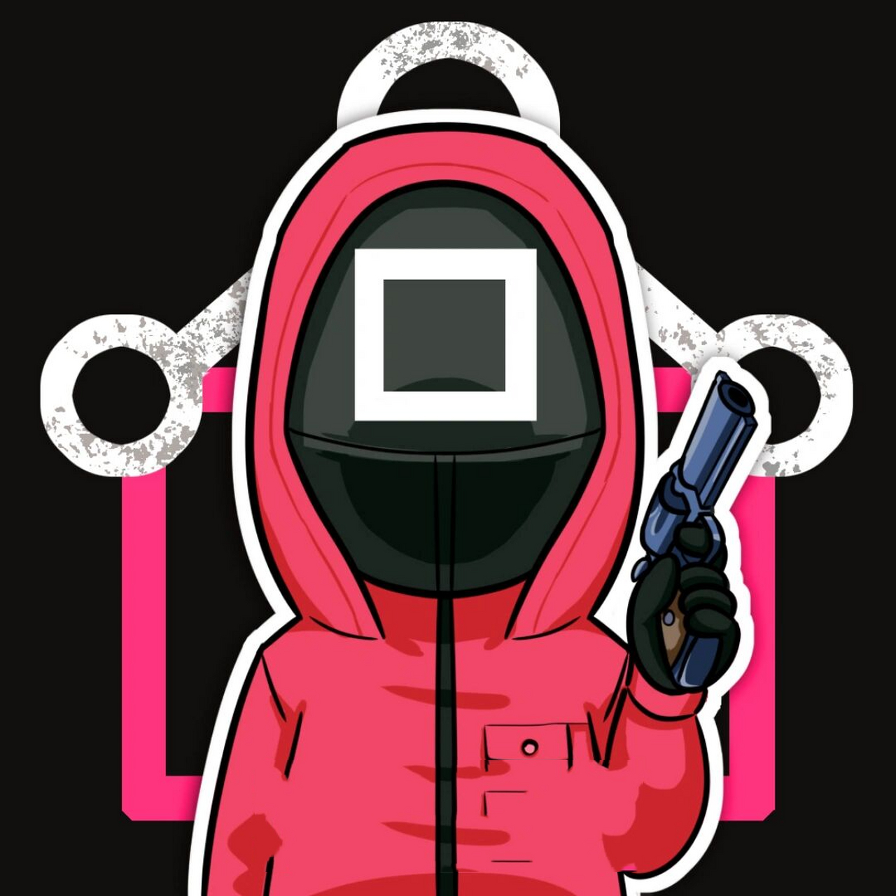 看完都是意犹未尽 跟风来套鱿鱼游戏红色军团的头像吧 你们是不是也