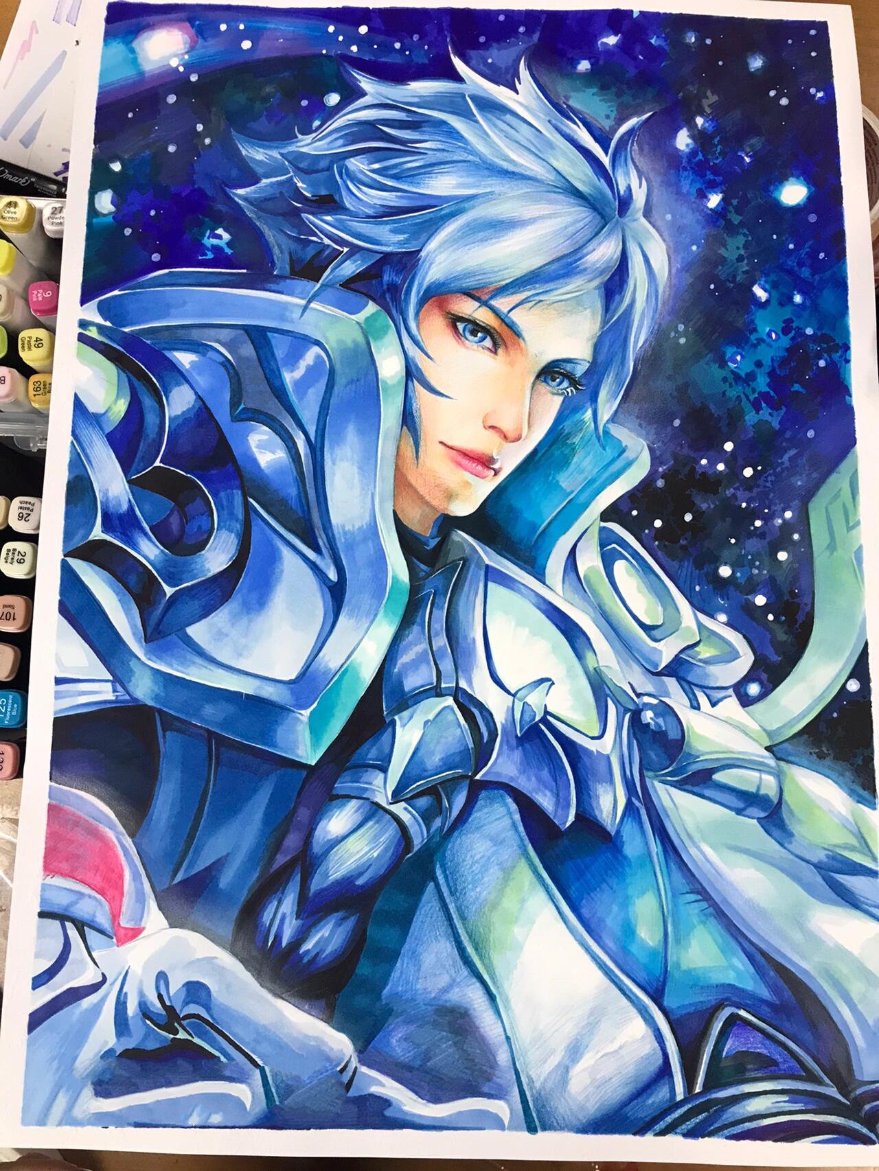 画完啦——— 诸葛亮