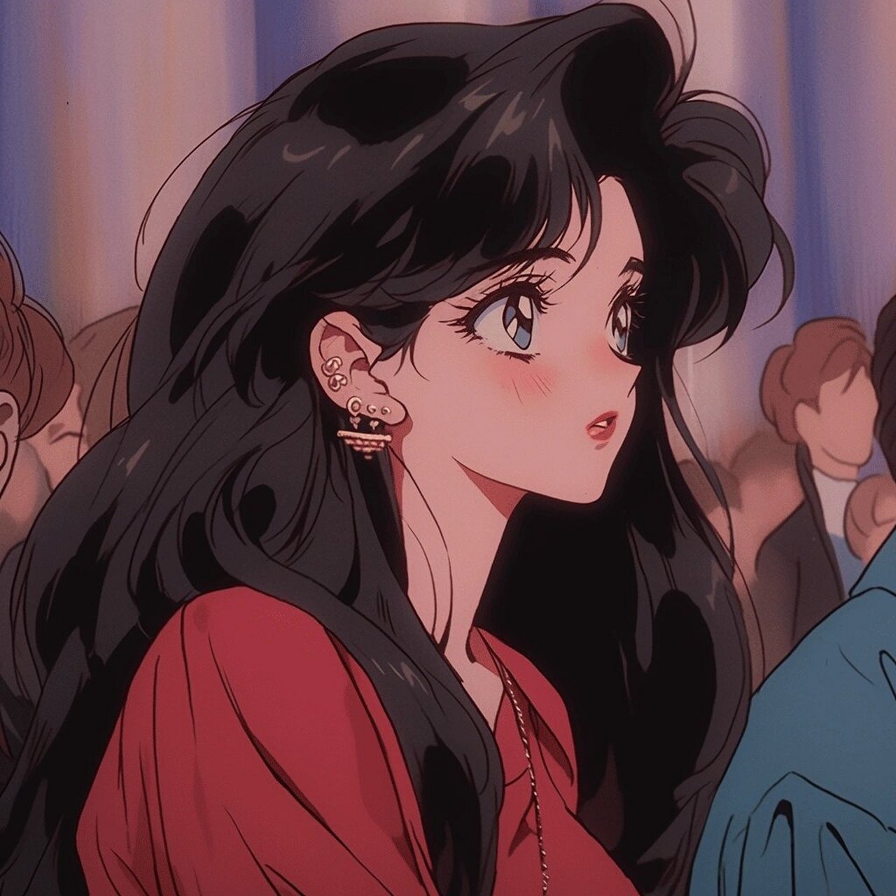 一眼爱上的小众好看复古漫画女生头像