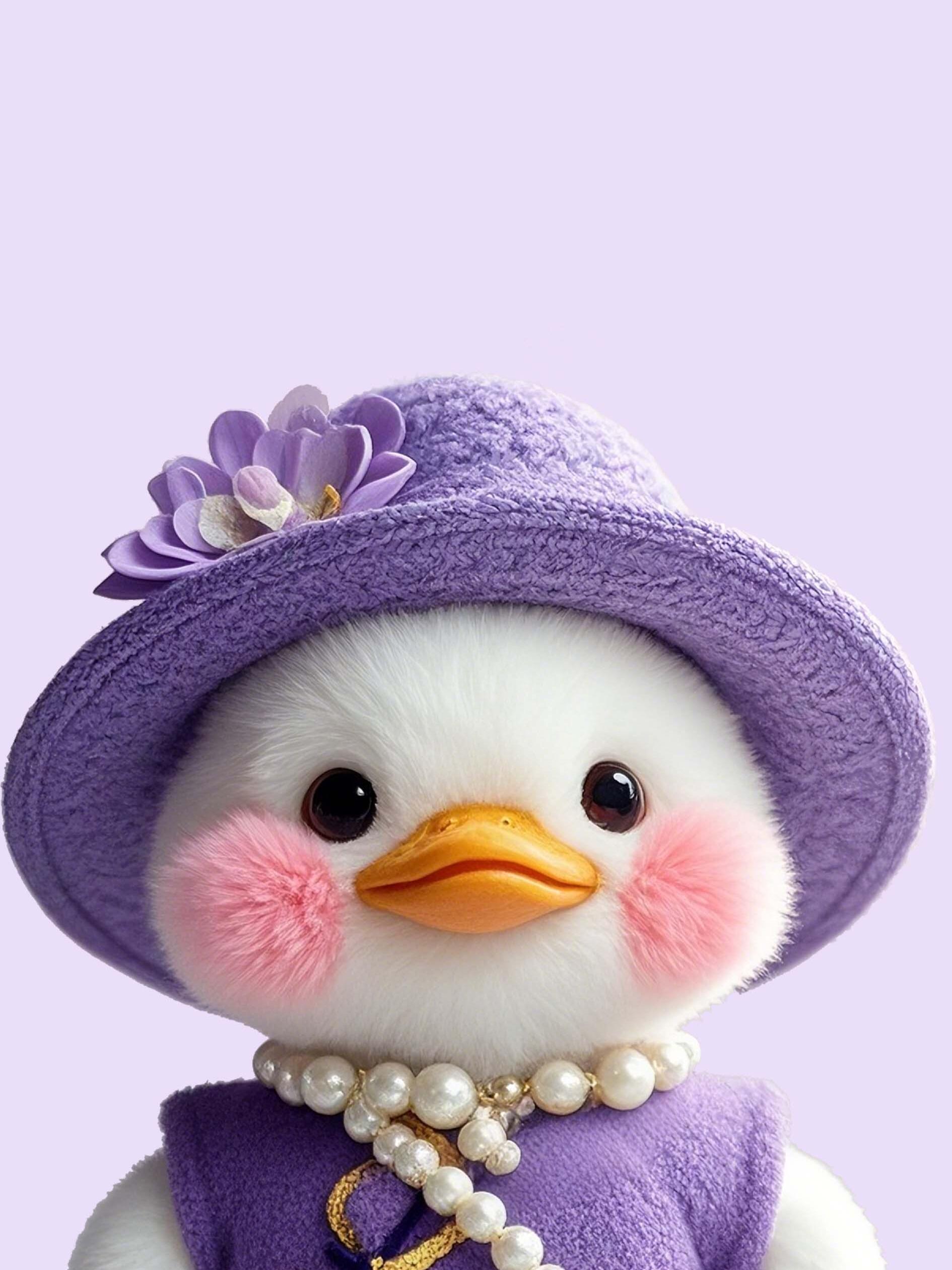 图案原创|🌸是可爱的鸭壁纸🉑授权