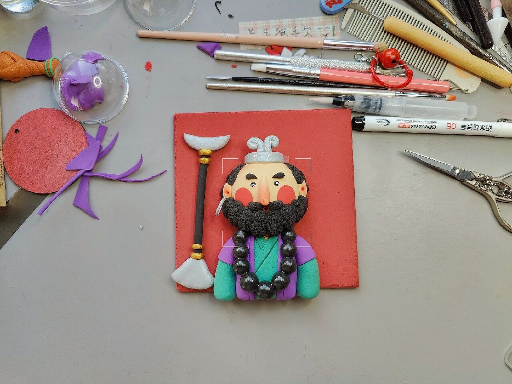 超轻粘土 / 《西游记》之沙悟净04  今天的沙和尚着实有点憨憨,凑合