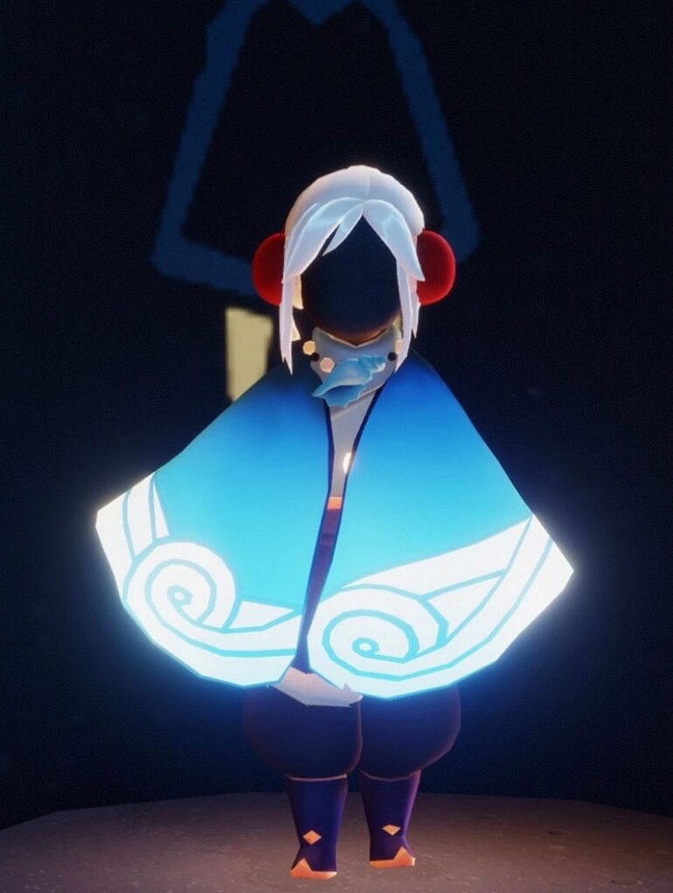 光遇萌新三巨头穿搭‖小马尾 这个发型真的不挑衣服,红耳机简直就是