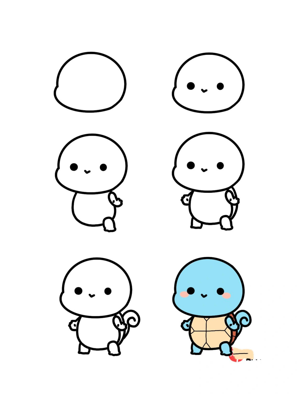 画一堆宠物小精灵        原创|之前的图重制的版本哦