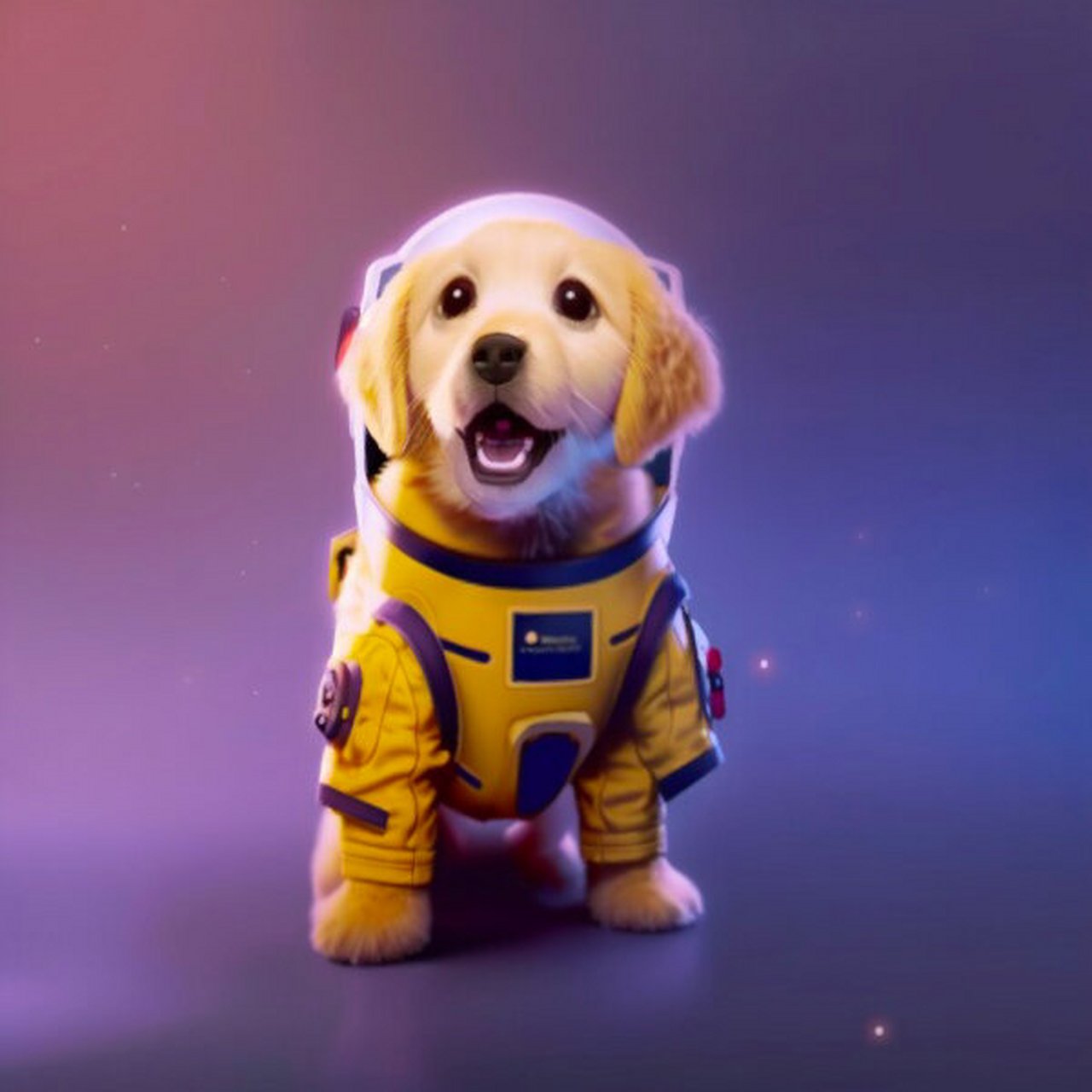 超可爱金毛宝宝头像