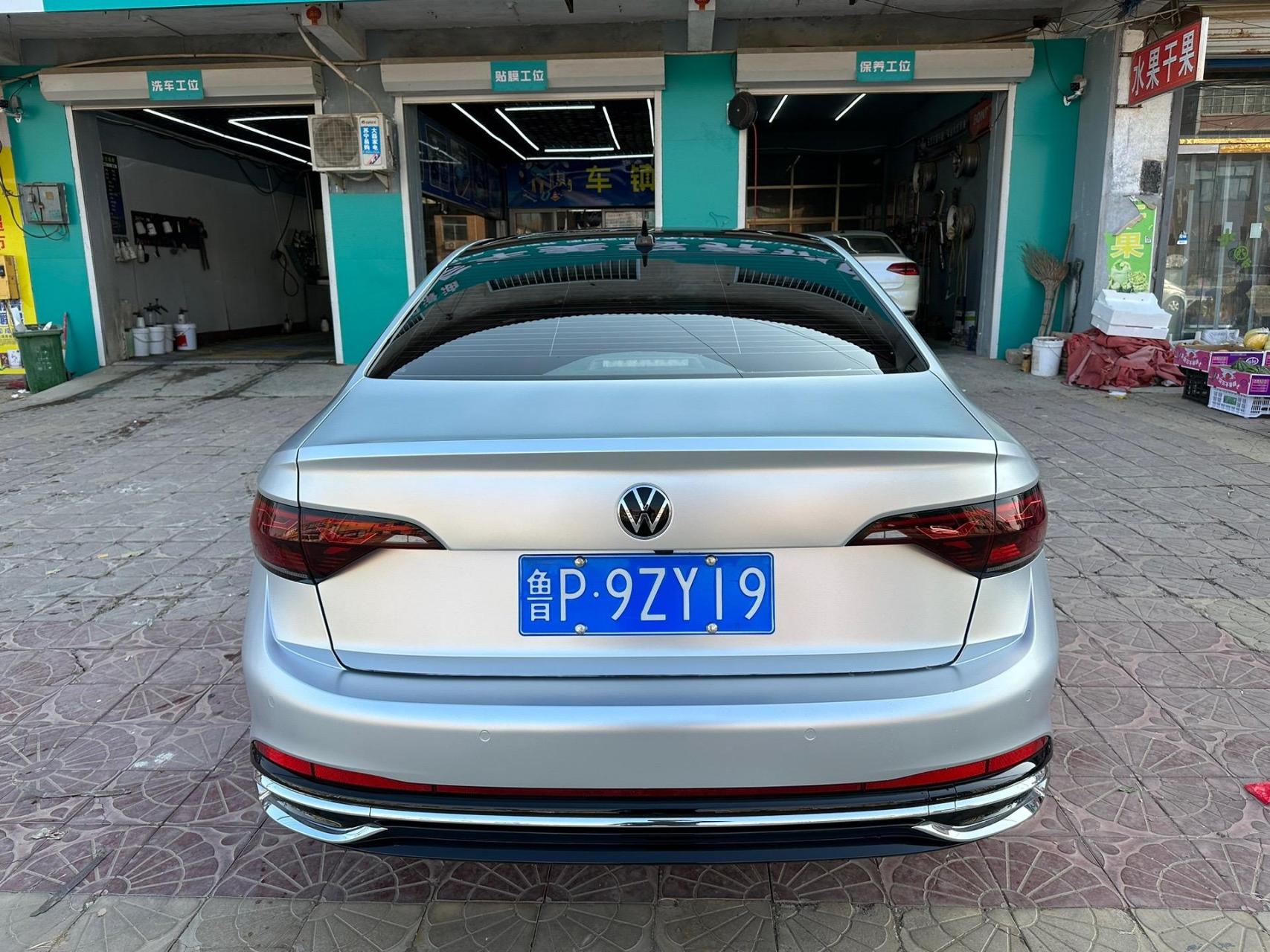 速腾改色电光金属银#大众速腾 #改色膜案例分享 #改色