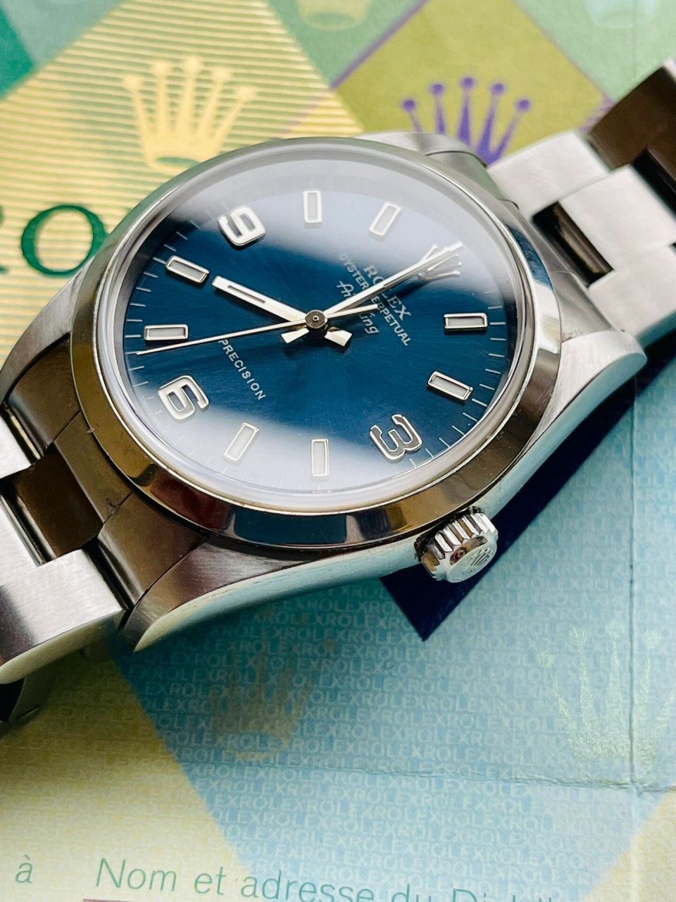 2个多w可拿下的劳力士airking|蚝式恒动 今天分享一支劳力士 34mm蚝式