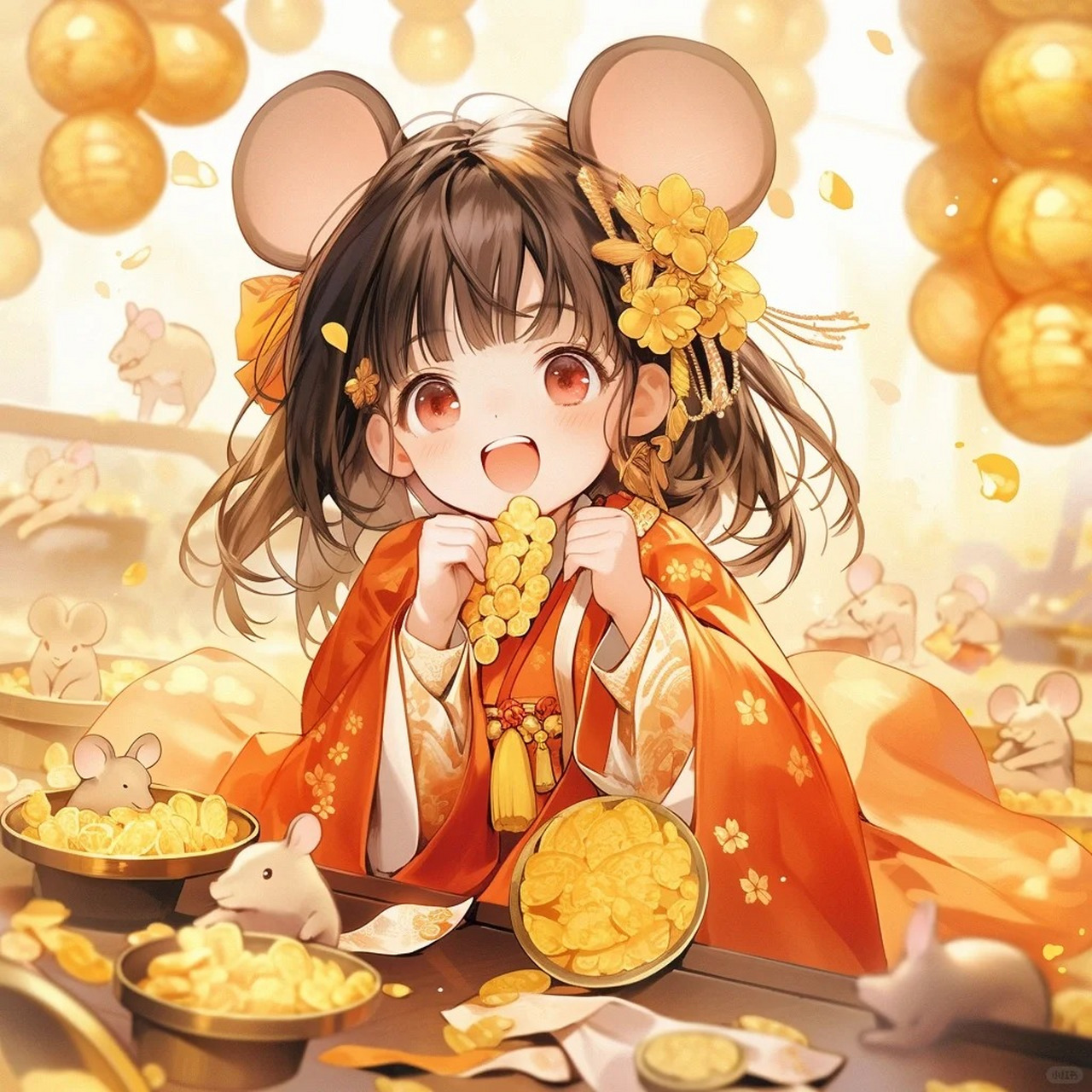 属鼠的微信头像用什么最招财 鼠鼠们~~属鼠招财头像来啦!