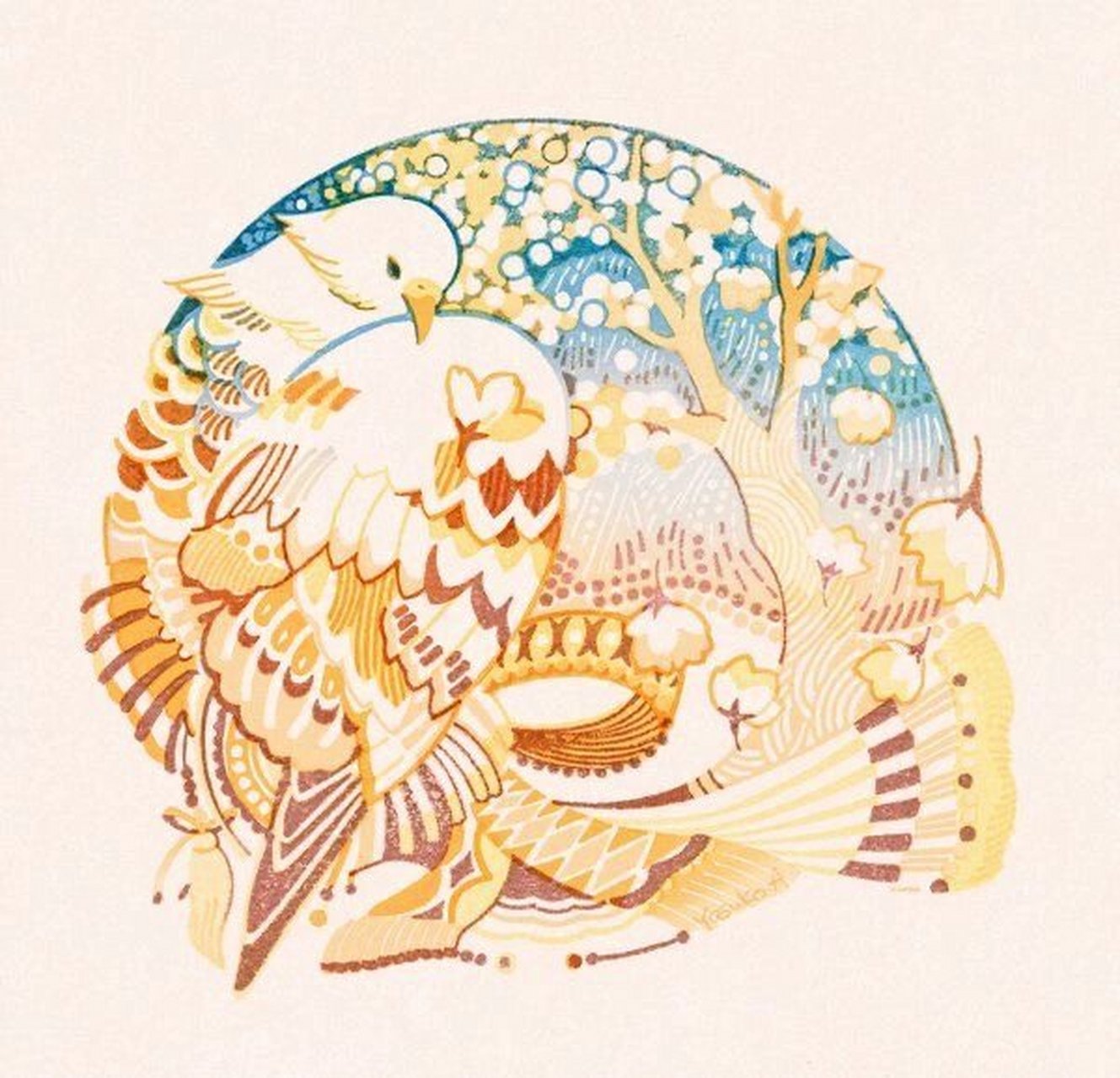 素材|装饰花纹 装饰性的小元素也同样是丰富画面的重要元素o