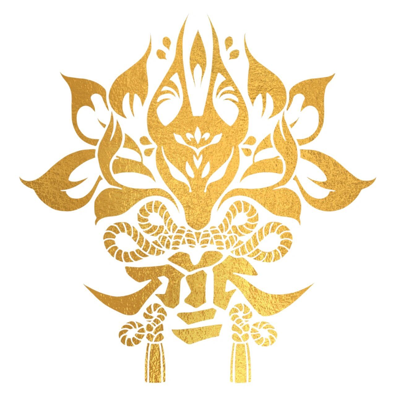 光与夜之恋男主logo烫金透明底抠图