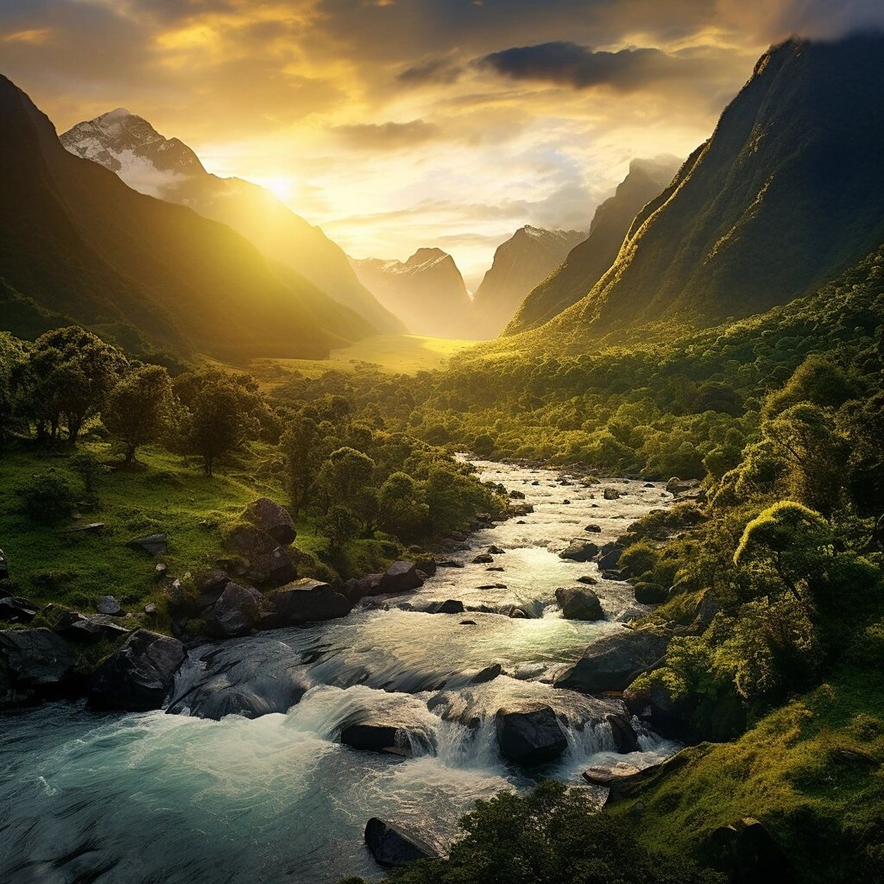 适合自己当老板的男士的风景头像 适合男士的风景头像,日出,青山绿水